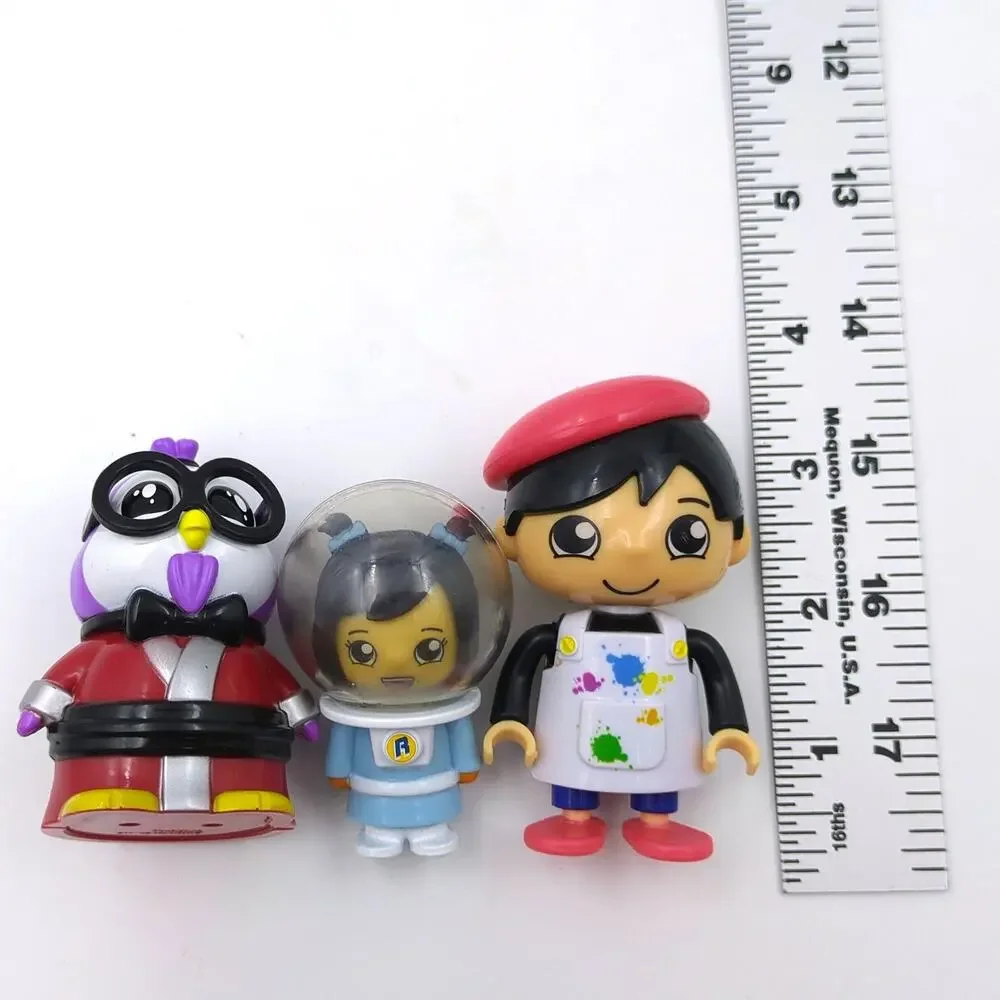 Ryan's World Figure Lot of 3 3 inches tall